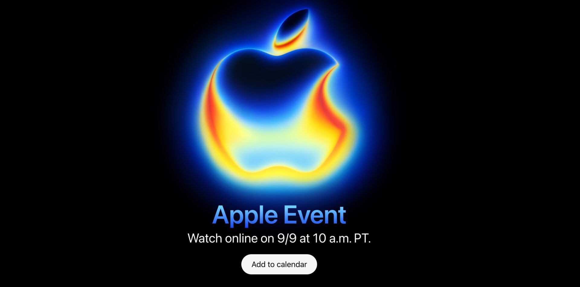 Appleイベント。2025年9月10日